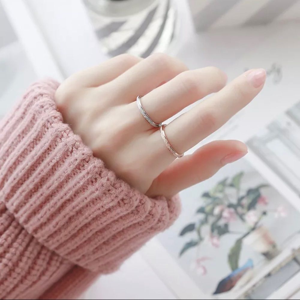 Rose Gold Plated Stackable Ring - Picture 6 of 8